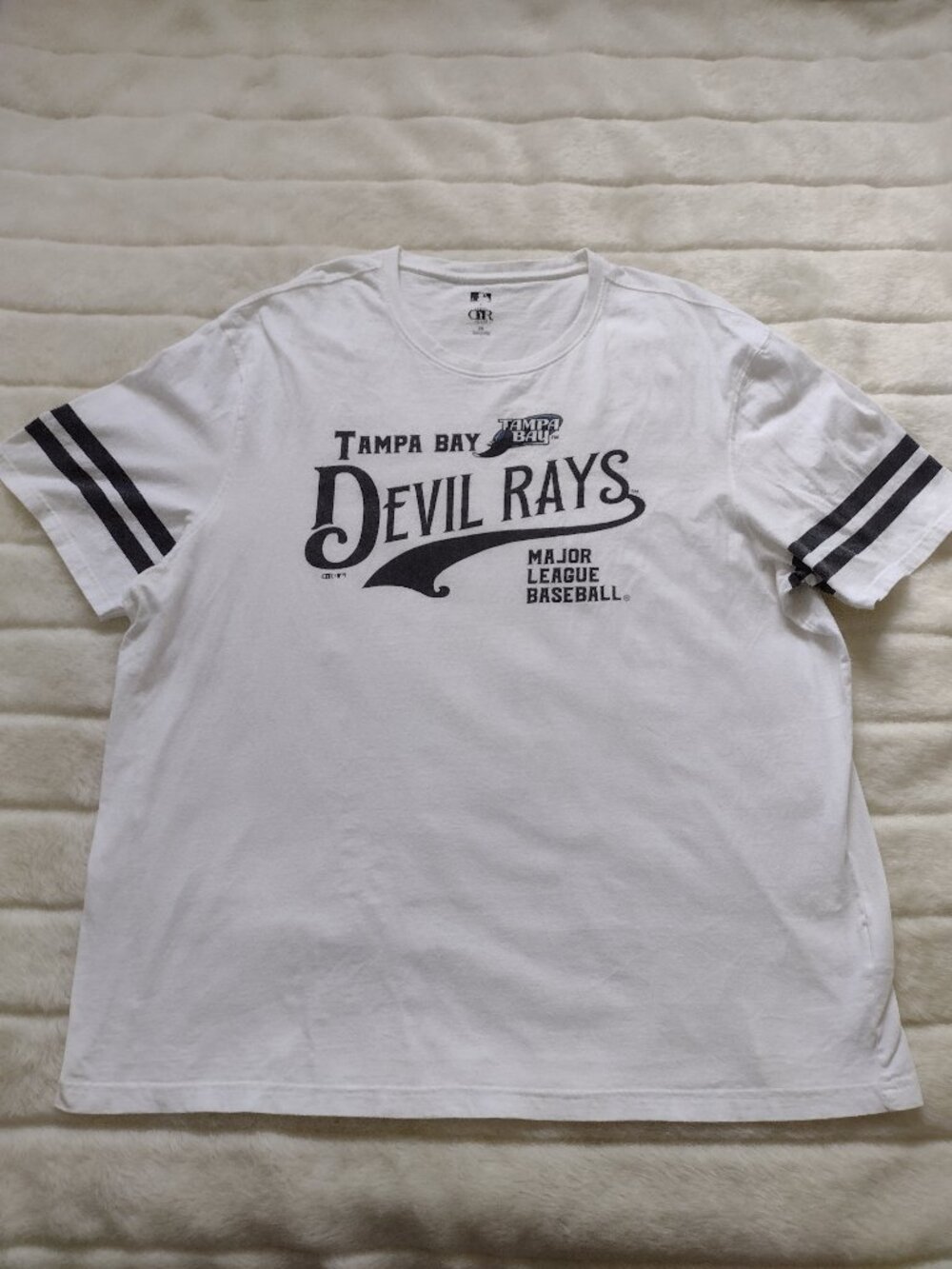 Darius Rucker Devil Rays T-Shirt Tampa Bay White 3XL